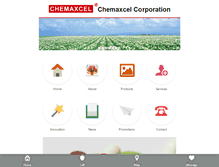 Tablet Screenshot of chemaxcel.com